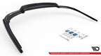 Splitter trasero BMW Serie 7 M-Pack F01 (con barras verticales)