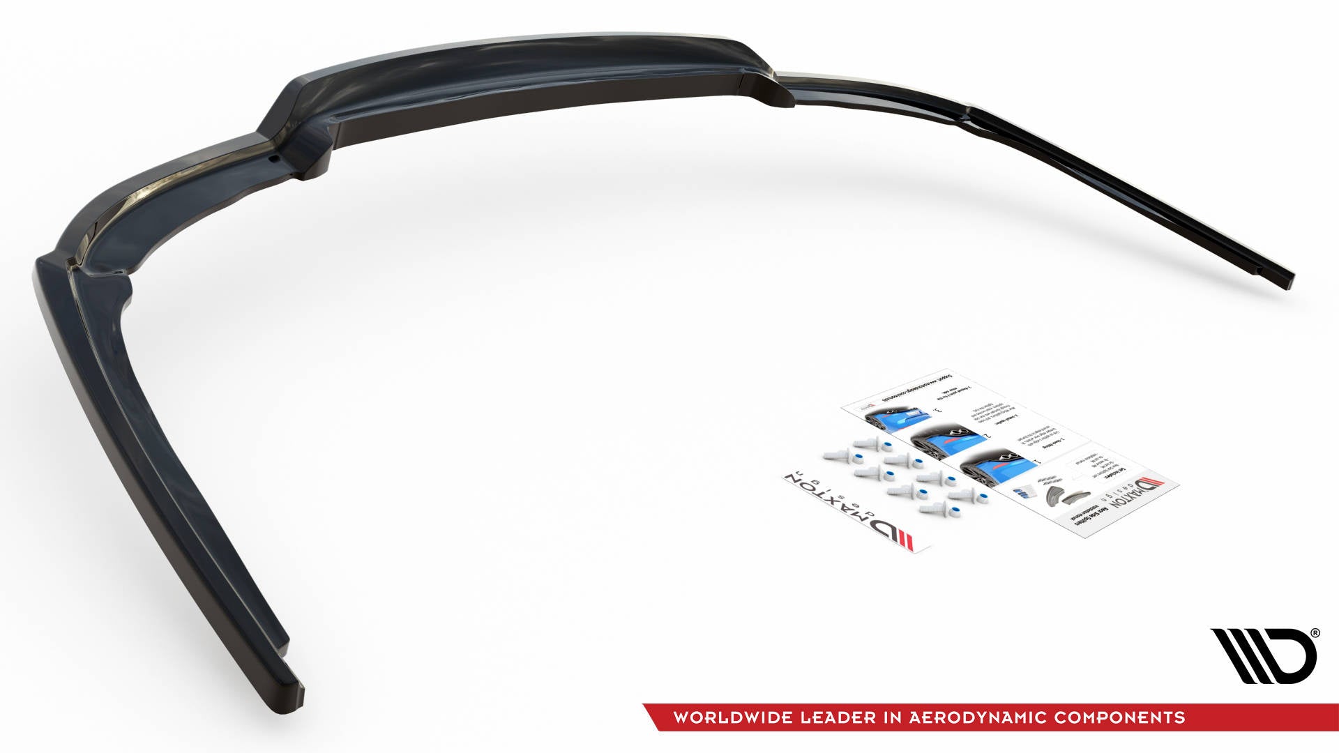 Splitter trasero BMW Serie 7 M-Pack F01 (con barras verticales)