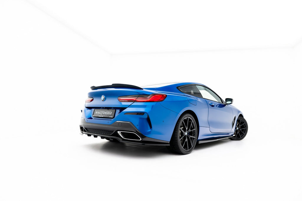BMW 8 Series Coupe M-Pack G15 Rear Splitter (with vertical bars)