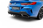 BMW 8 Series Coupe M-Pack G15 Rear Splitter (with vertical bars)
