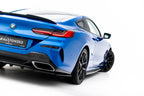 BMW 8 Series Coupe M-Pack G15 Rear Splitter (with vertical bars)