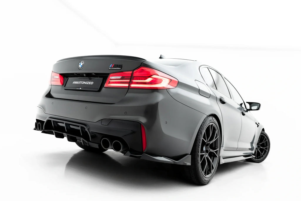 Splitter trasero BMW M5 F90 Facelift (con barras verticales)