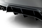 Splitter trasero BMW M5 F90 Facelift (con barras verticales)