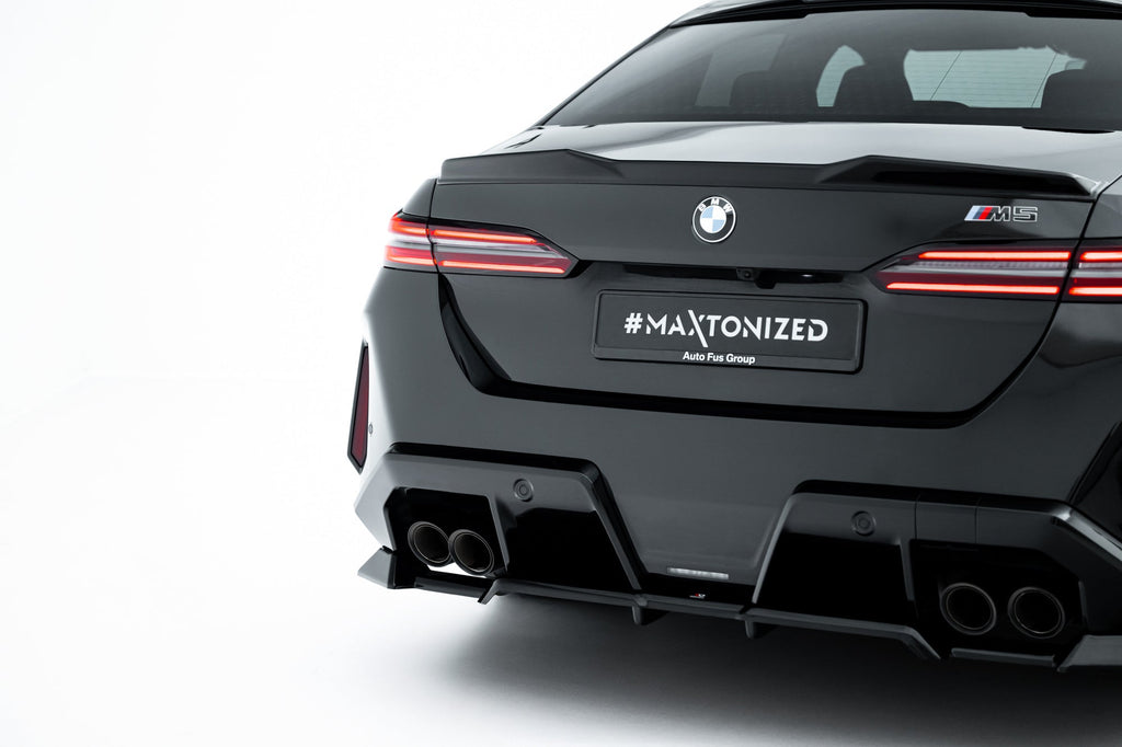 Splitter trasero BMW M5 Sedán / Touring G90 (con barras verticales)