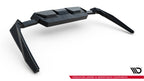 Splitter trasero BMW M5 Sedán / Touring G90 (con barras verticales)