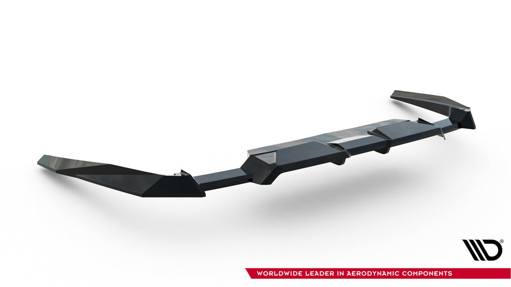 Splitter trasero BMW M5 Sedán / Touring G90 (con barras verticales)