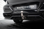 BMW M760e G70 Rear diffuser (with vertical fins)