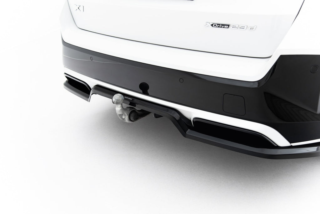 BMW X1 M-Pack U11 Rear Diffuser (with vertical fins)