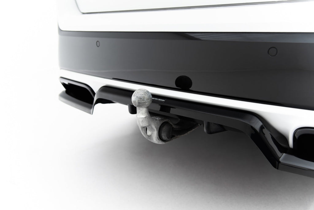 BMW X1 M-Pack U11 Rear Diffuser (with vertical fins)