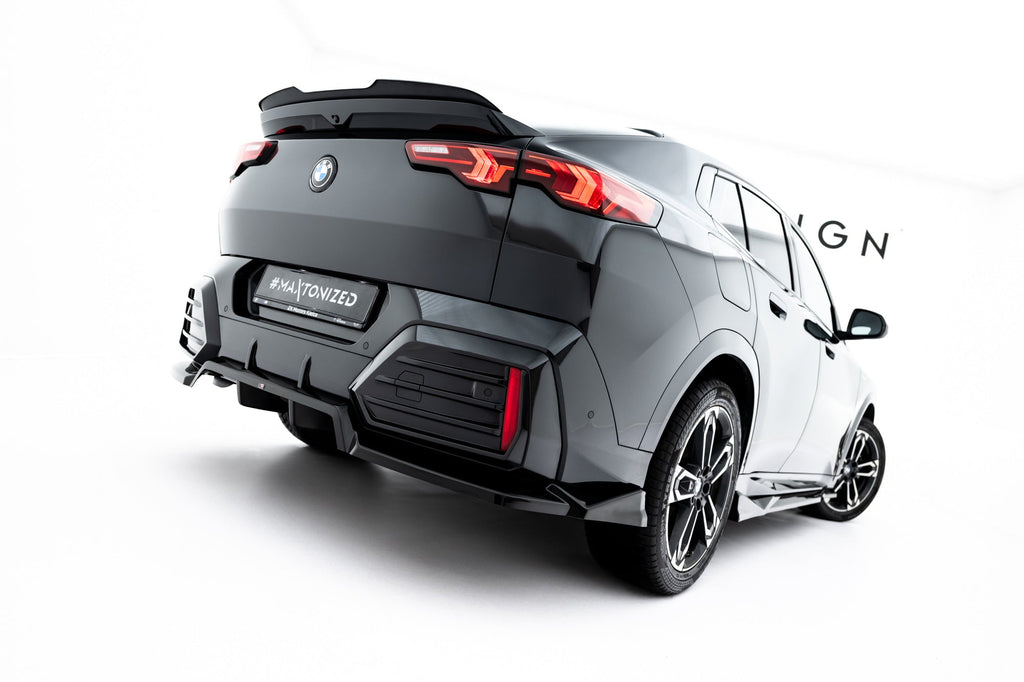 Splitter trasero BMW X2 M-Pack Ix2 U10 (con barras verticales)