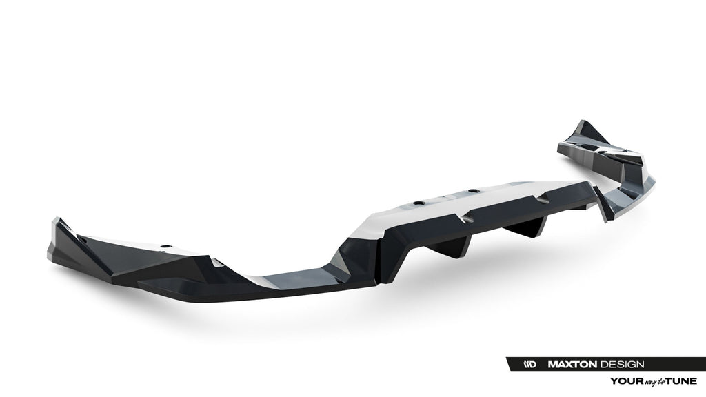 Splitter trasero BMW X2 M35i U10 (con barras verticales)