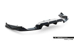 Splitter trasero BMW X2 M35i U10 (con barras verticales)
