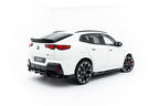 Splitter trasero BMW X2 M35i U10 (con barras verticales)