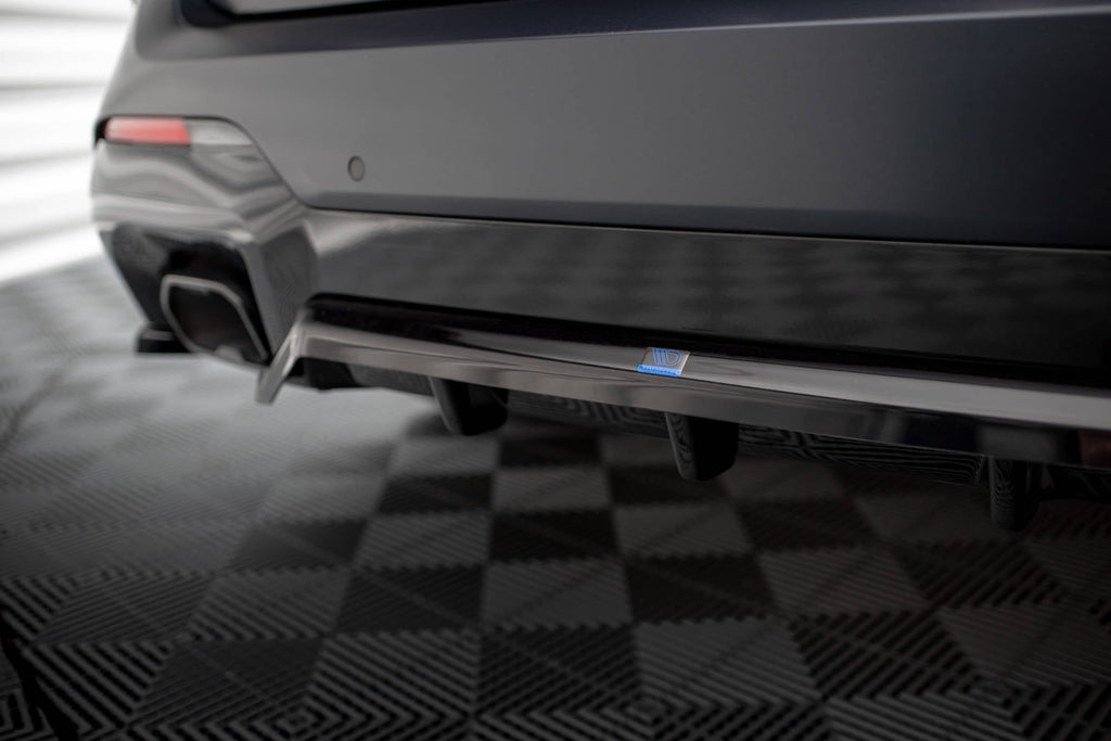 Splitter trasero BMW X3 M-Pack G01 Facelift (con barras verticales)