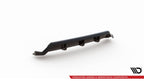 Splitter trasero BMW X3 M-Pack G01 Facelift (con barras verticales)