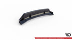 Splitter trasero BMW X3 M-Pack G01 Facelift (con barras verticales)