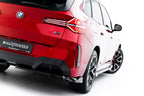 Splitter trasero BMW X3 M-Pack G45 (con barras verticales)