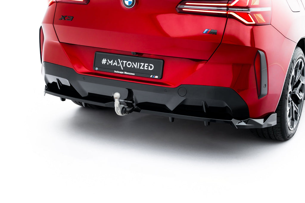 Splitter trasero BMW X3 M-Pack G45 (con barras verticales)
