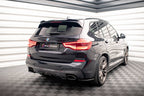 Splitter trasero BMW X3 M40i M40d G01 (con barras verticales)