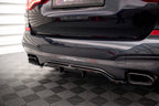 Splitter trasero BMW X3 M40i M40d G01 (con barras verticales)