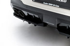 Splitter trasero BMW X3 M50 G45 (con barras verticales)