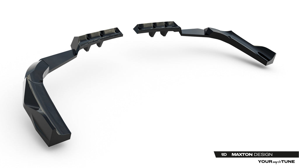 Splitter trasero BMW X3 M50 G45 (con barras verticales)