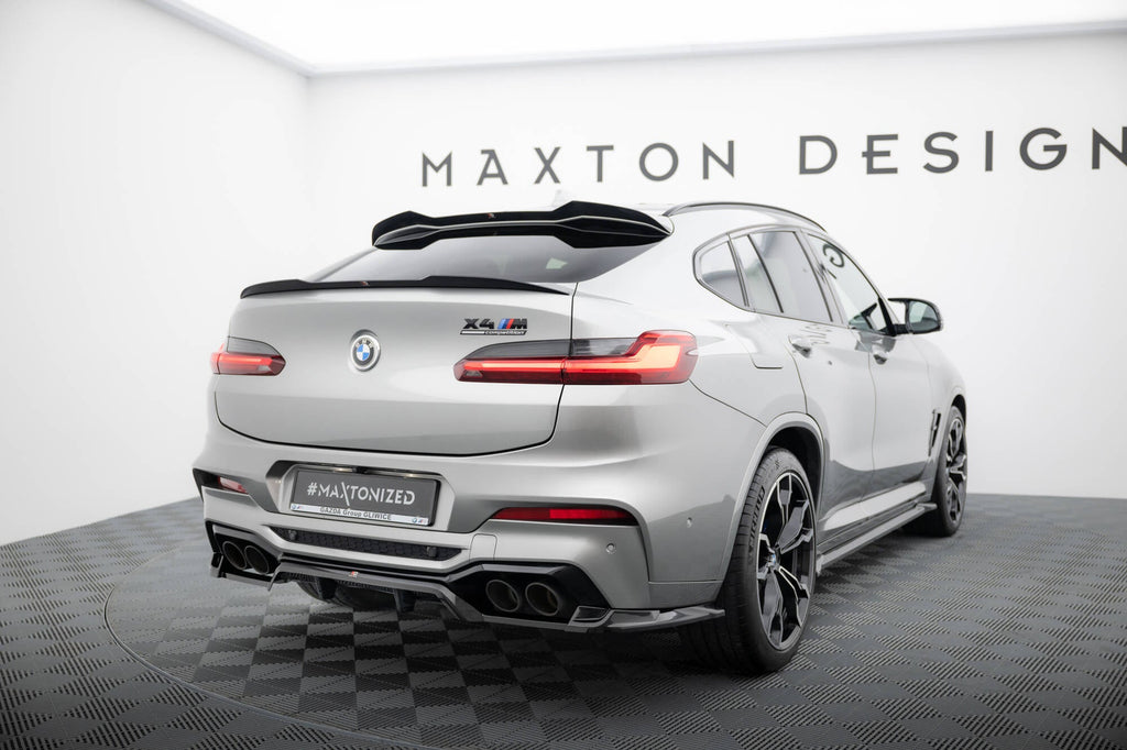 Splitter trasero BMW X4 M F98 (con barras verticales)