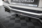 Splitter trasero BMW X4 M F98 (con barras verticales)