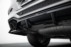 Splitter trasero BMW X4 M F98 (con barras verticales)
