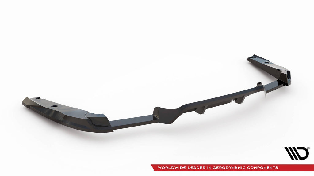 Splitter trasero BMW X4 M F98 (con barras verticales)