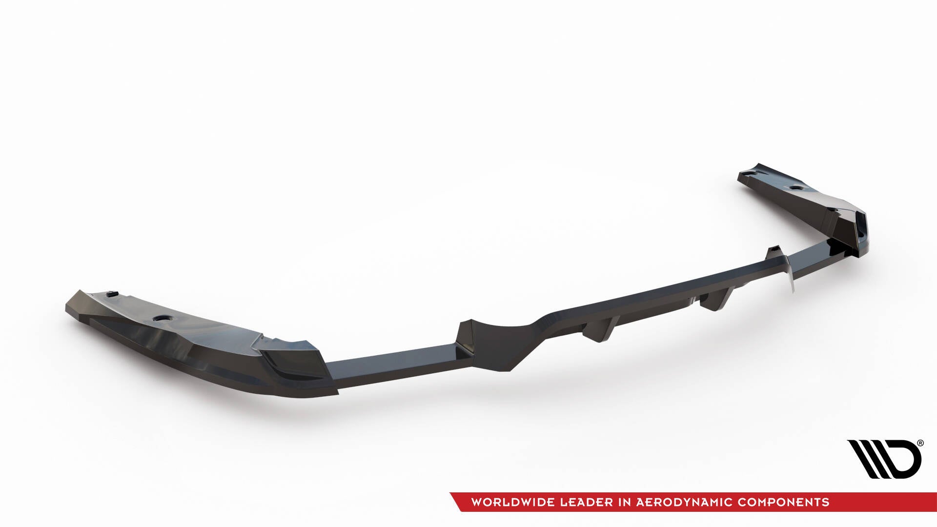 Splitter trasero BMW X4 M F98 (con barras verticales)