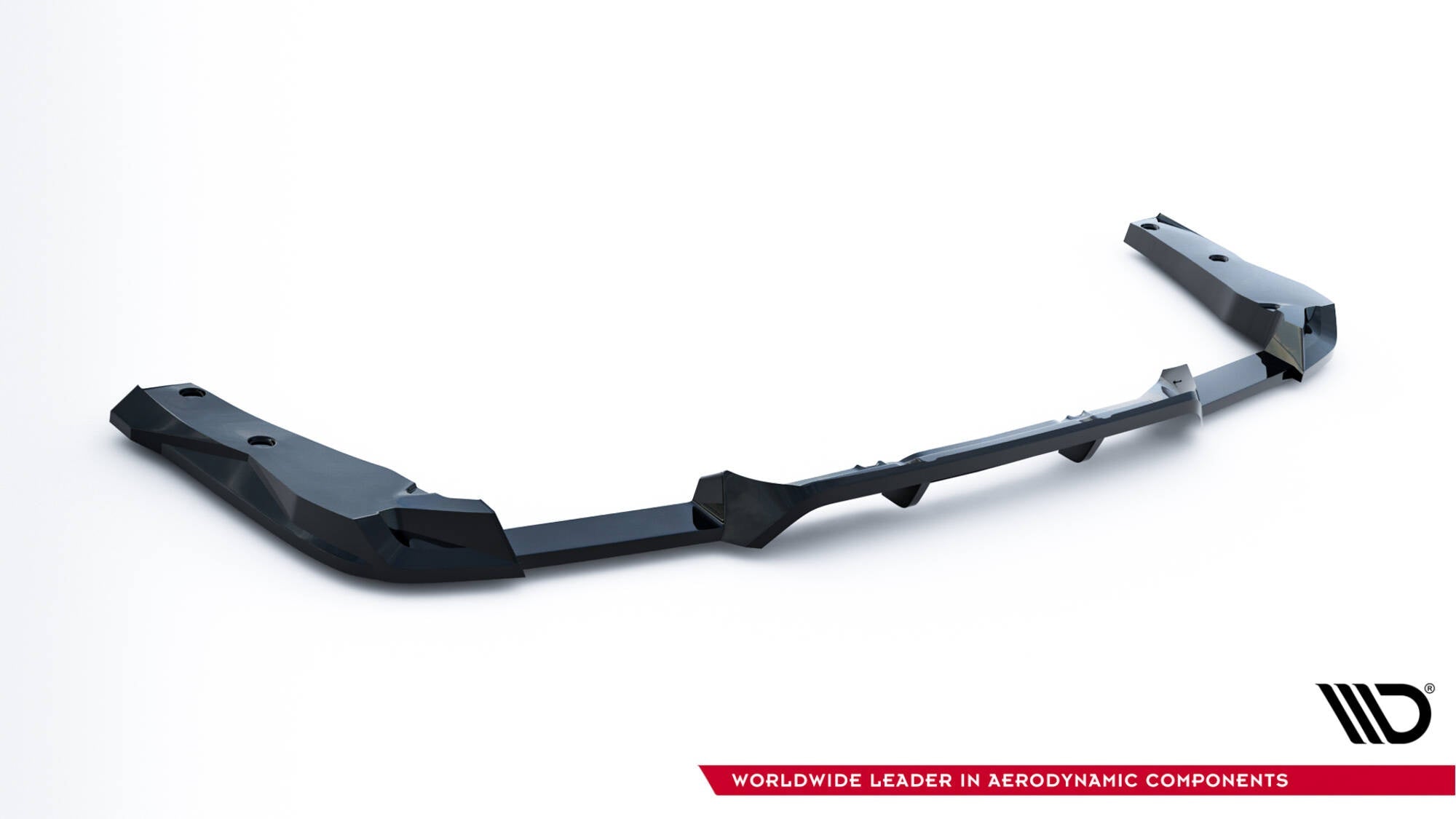 Splitter trasero BMW X4 M F98 Facelift (con barras verticales)