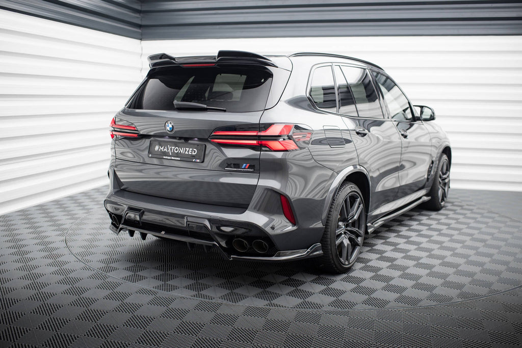BMW X5 M F95 Facelift Rear Splitter (with vertical fins)