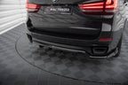 Splitter trasero BMW X5 M-Pack F15 (con barras verticales)