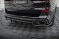 Splitter trasero BMW X5 M-Pack G05 (con barras verticales)