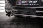 Splitter trasero BMW X6 M F96 Facelift (con barras verticales)