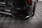 Splitter trasero BMW X6 M F96 Facelift (con barras verticales)