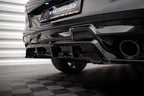 Splitter trasero BMW X6 M F96 Facelift (con barras verticales)