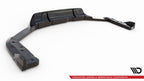 Splitter trasero BMW X6 M F96 Facelift (con barras verticales)