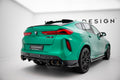 Splitter trasero BMW X6 M F96 Facelift (con barras verticales)