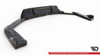 Splitter trasero BMW X6 M F96 Facelift (con barras verticales)