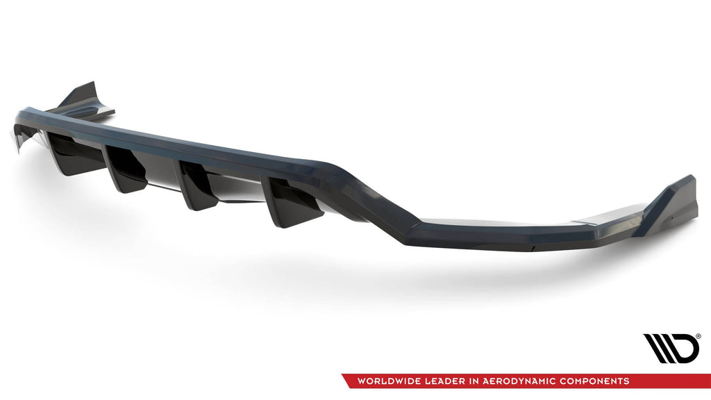 Splitter trasero BMW X6 M-Pack F16 (con barras verticales)