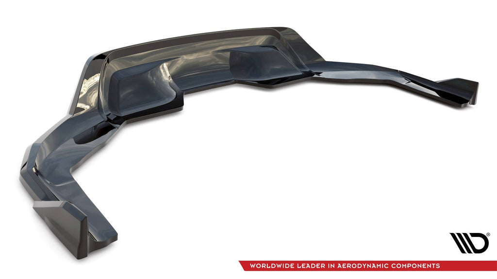 Splitter trasero BMW X6 M-Pack F16 (con barras verticales)