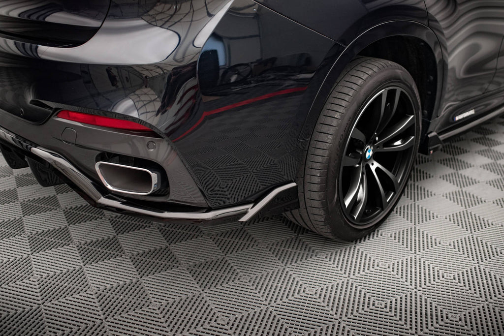 Splitter trasero BMW X6 M-Pack F16 (con barras verticales)