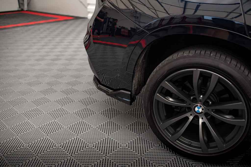 Splitter trasero BMW X6 M-Pack F16 (con barras verticales)