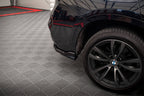 Splitter trasero BMW X6 M-Pack F16 (con barras verticales)