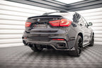 Splitter trasero BMW X6 M-Pack F16 (con barras verticales)