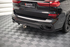 Splitter trasero BMW X7 M-Pack G07 (con barras verticales)