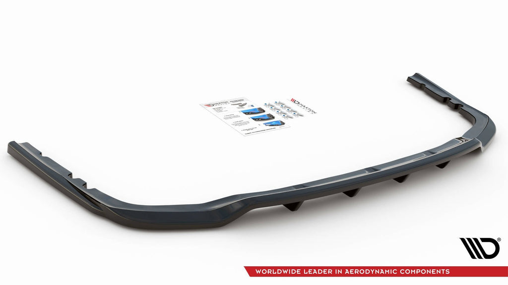 Splitter trasero BMW X7 M-Pack G07 (con barras verticales)