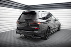 Rear diffuser BMW X7 M-Pack G07 Facelift (with vertical bars)